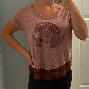 Free People If Only Records 1983 Tee